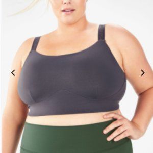 NWT Fabletics Savannah Low Impact Sports Bra Gray